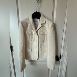 Mango Women's Ivory Blazer